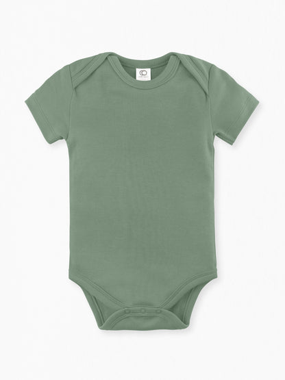 Classic Short Sleeve Bodysuit - Thyme