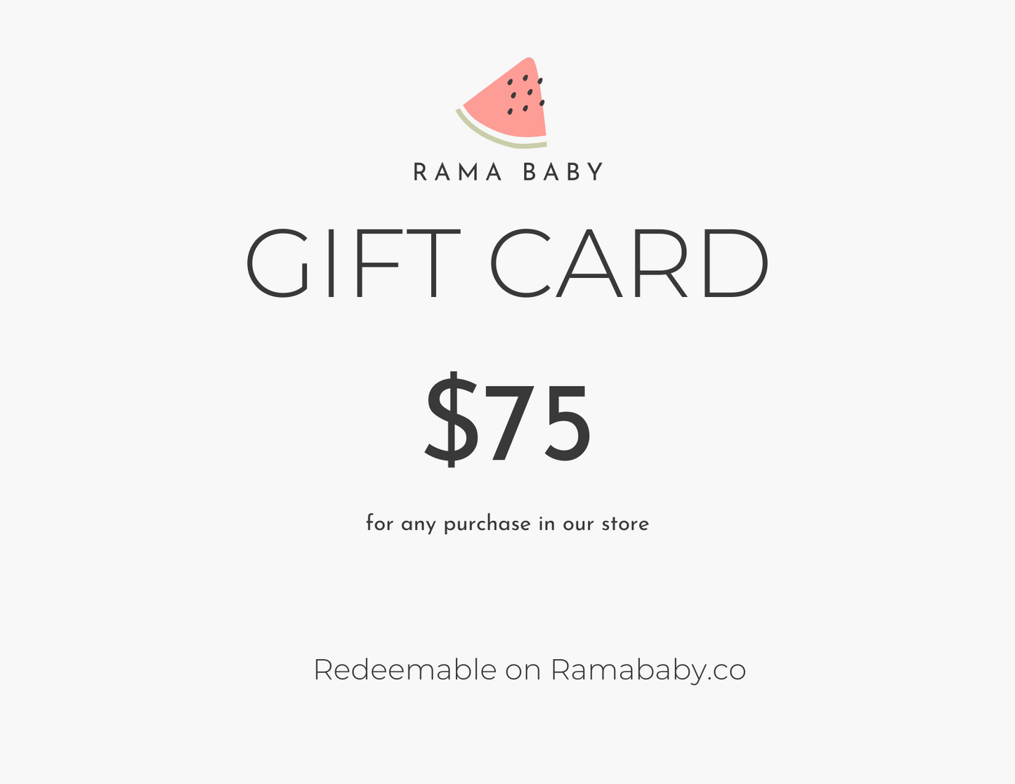 e-Gift Card