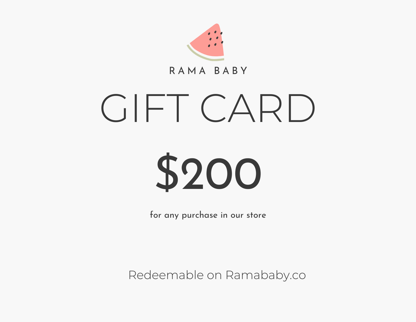 e-Gift Card