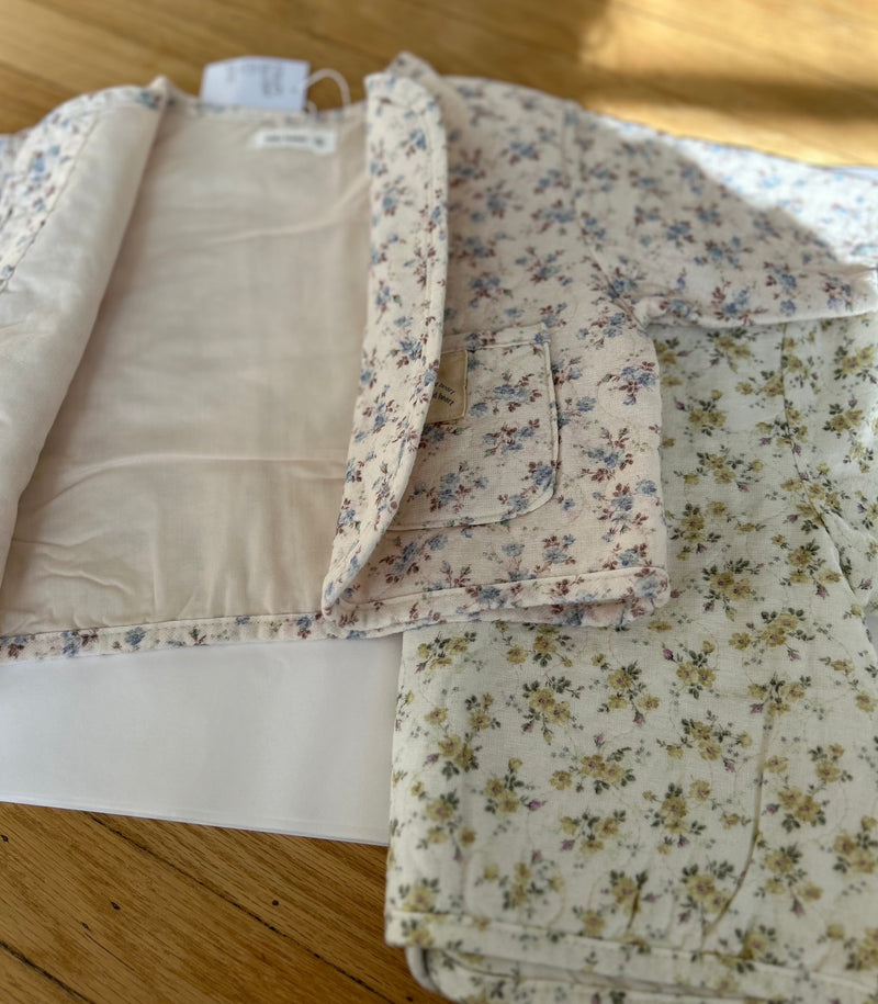 valu bebe jacket - quilted floral