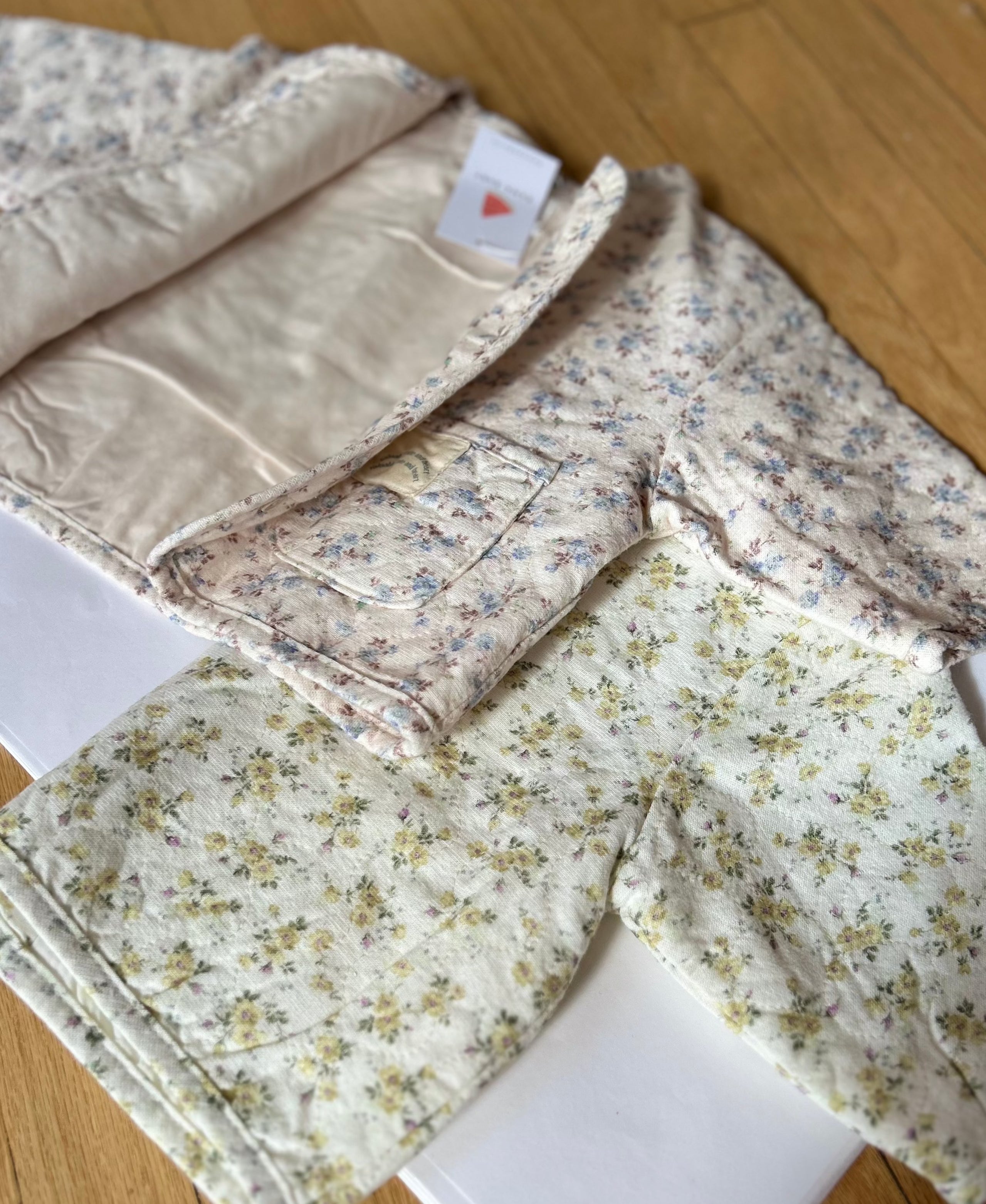 valu bebe jacket - quilted floral