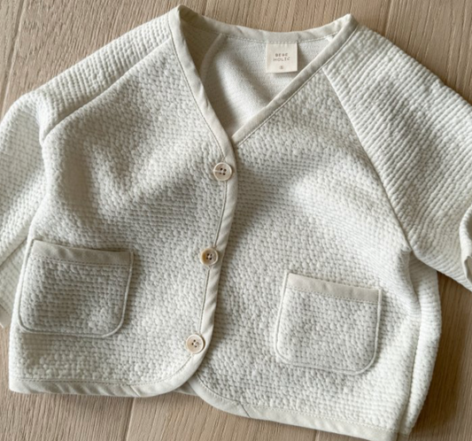 Kkureogi Cardigan - Cream