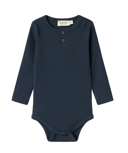 marmar copenhagen baby bodysuit - navy