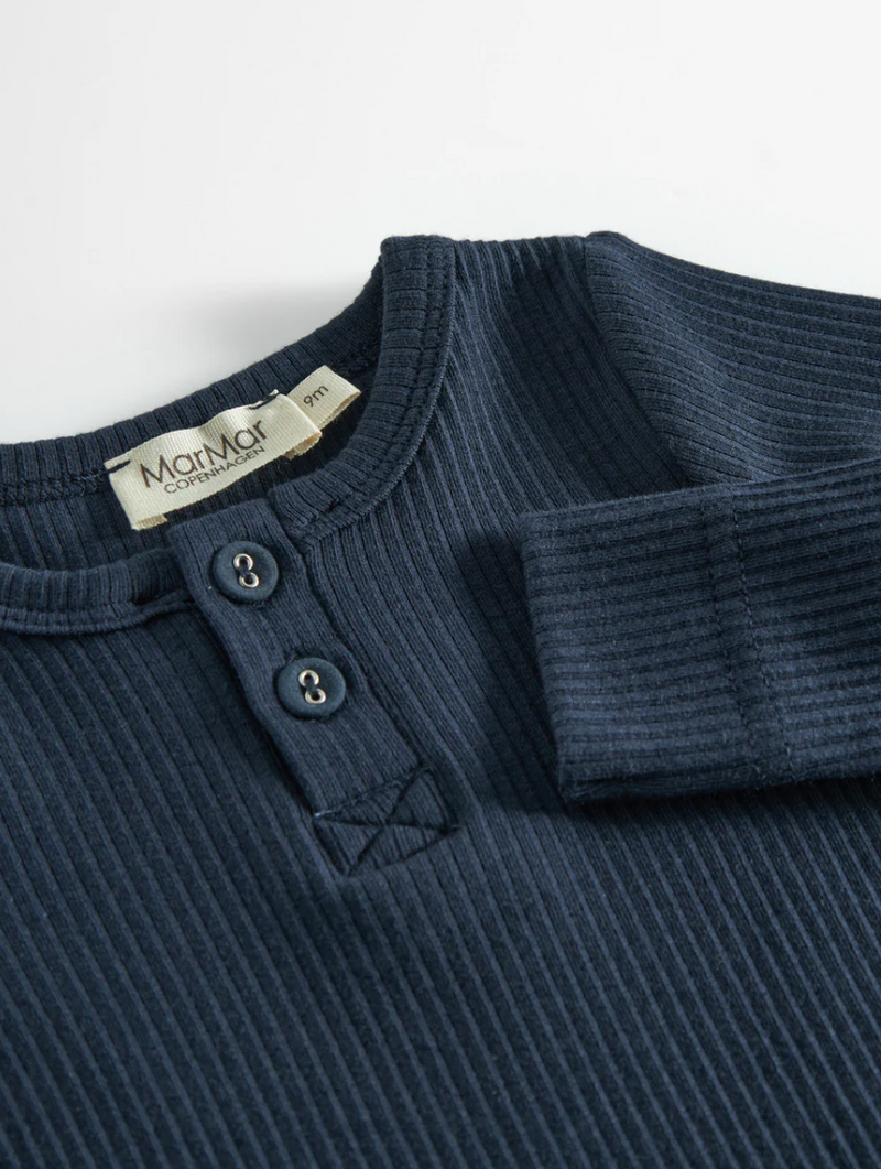 marmar copenhagen baby bodysuit - navy
