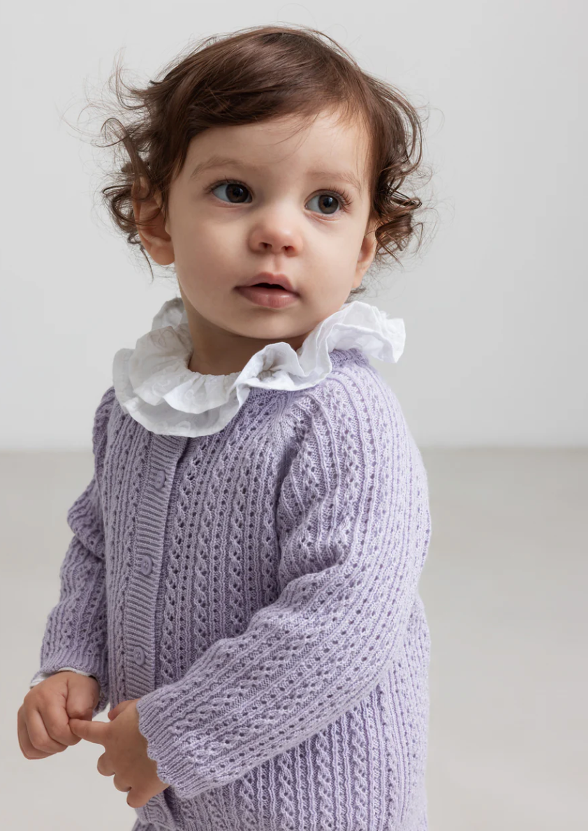 marmar copenhagen baby girl blouse - white bows 'tonello'