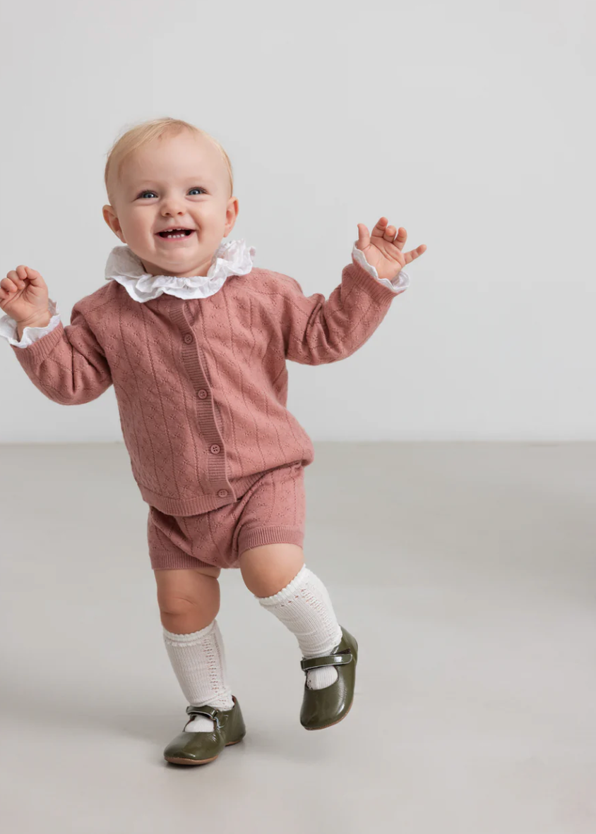 marmar copenhagen baby girl blouse - white bows 'tonello'