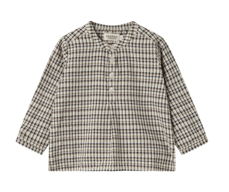 marmar copenhagen button down - checkered longsleeve 'totoro'
