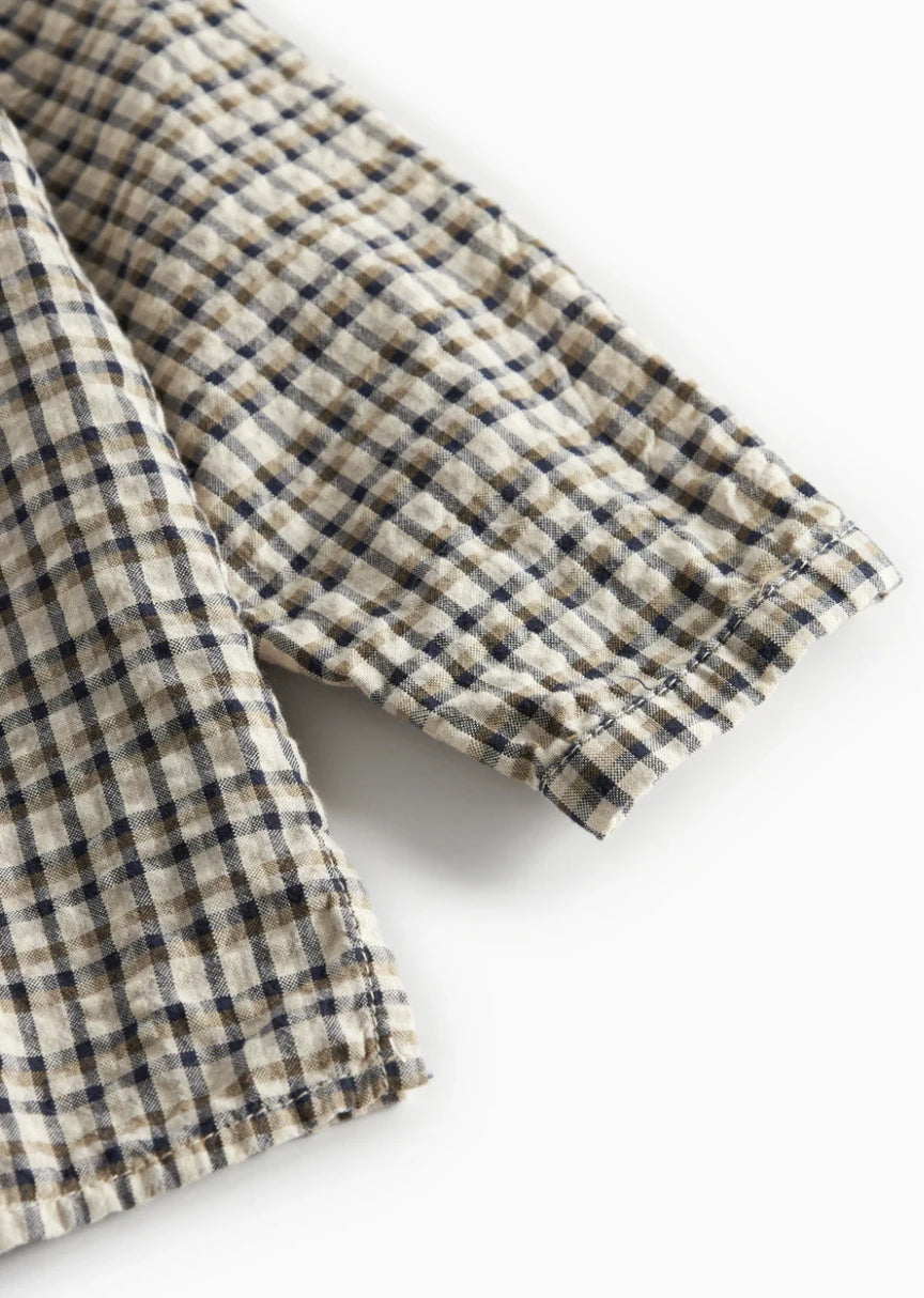 marmar copenhagen button down - checkered longsleeve 'totoro'
