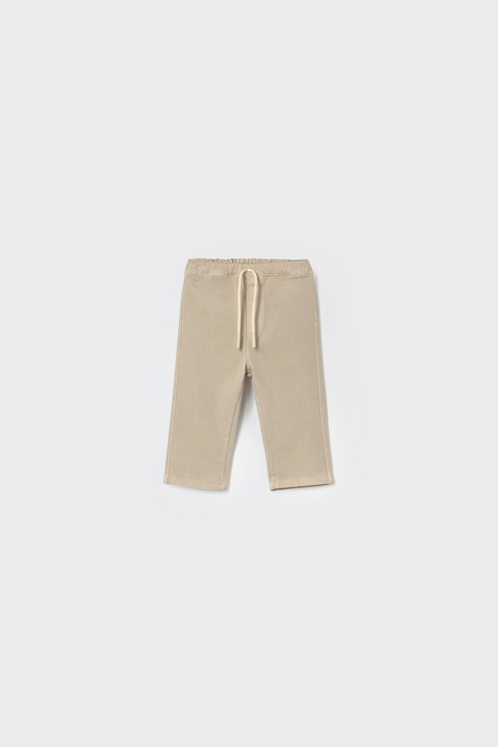baby cotton peach twill pants - stone 'borneo' - cozmo - My Little Cozmo - 