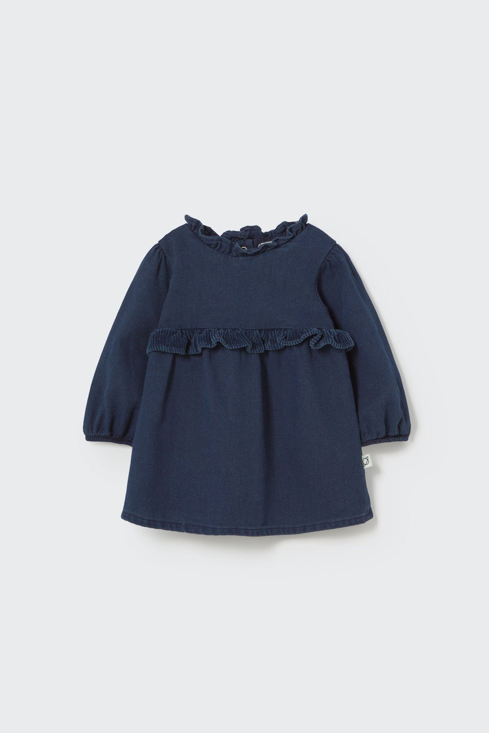 baby dobby denim dress - 'praia ' - cozmo - My Little Cozmo - 