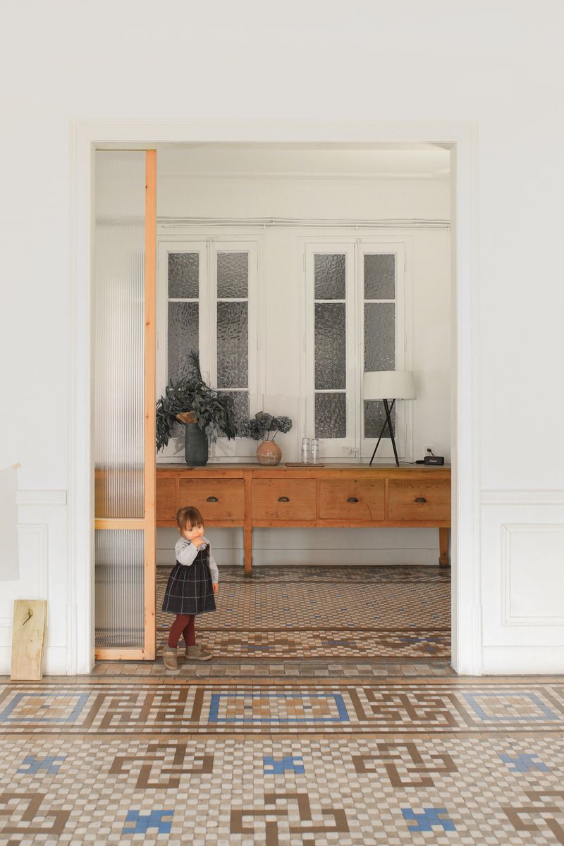 baby plaid navy overall skirt dress - 'nina' by +1 in the family - +1 in the family - Dress