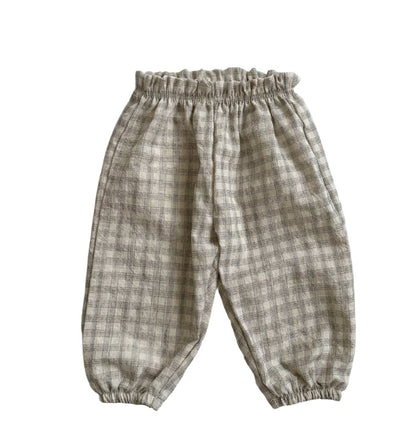 BongBong Pants - Black Checker