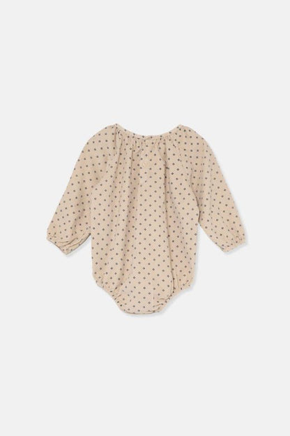cozmo bodysuit - beige corduroy 'freeda' - My Little Cozmo - Bodysuit