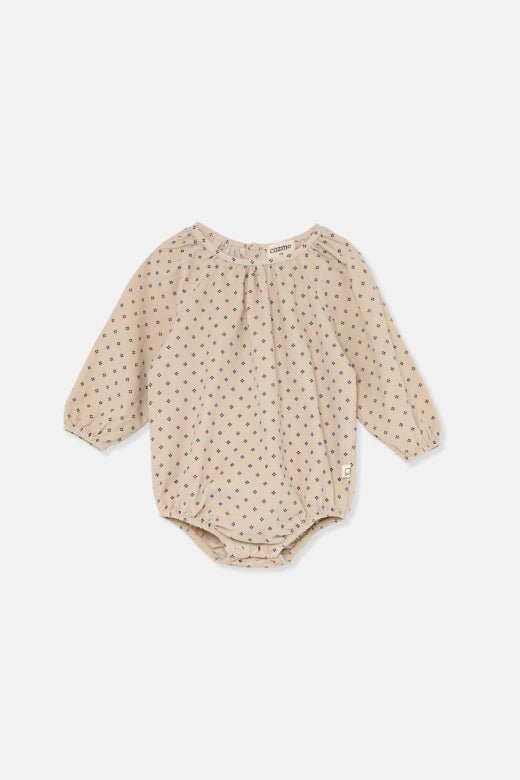 cozmo bodysuit - beige corduroy 'freeda' - My Little Cozmo - Bodysuit