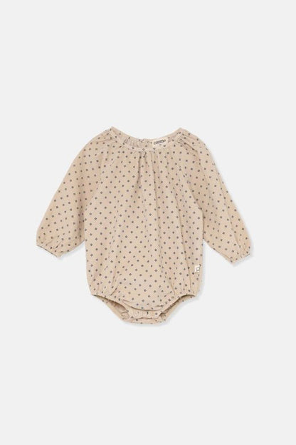 cozmo bodysuit - beige corduroy 'freeda' - My Little Cozmo - Bodysuit