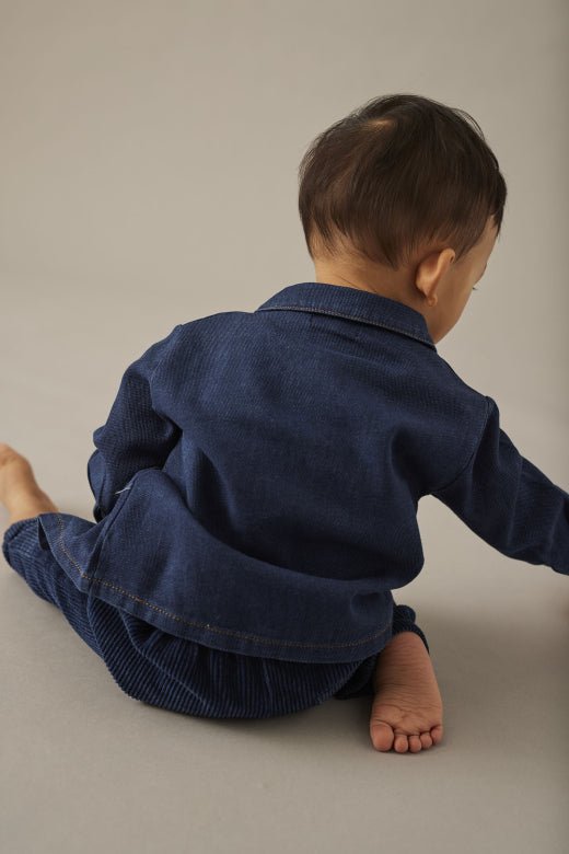 cozmo button down - dobby denim 'gabriel' - My Little Cozmo - Button Down