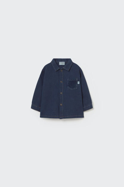 cozmo button down - dobby denim 'gabriel' - My Little Cozmo - Button Down