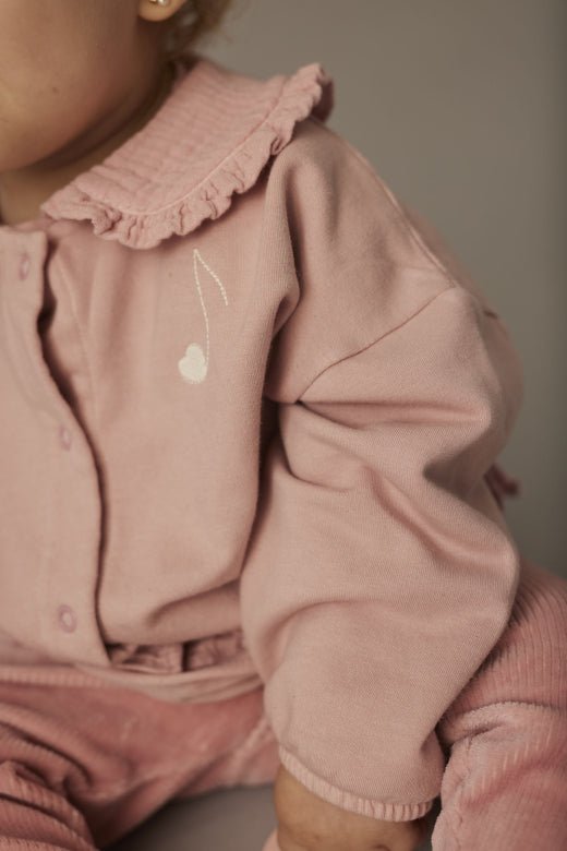 cozmo cardigan - soft white puffed fleece 'maui' - My Little Cozmo - Cardigan