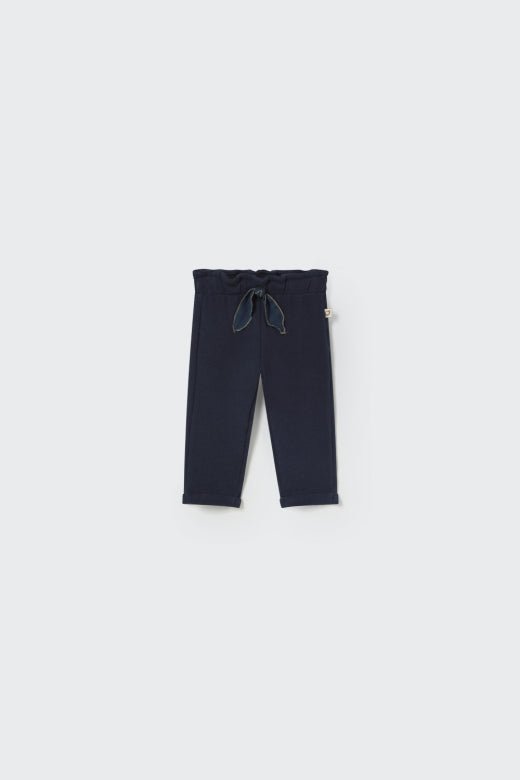 cozmo pants - navy soft brushed knit 'sicilia' - My Little Cozmo - Pant