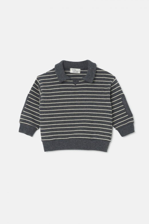 cozmo sweater - striped grey 'saint' - My Little Cozmo - Sweater