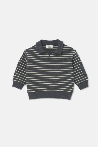 cozmo sweater - striped grey 'saint' - My Little Cozmo - Sweater