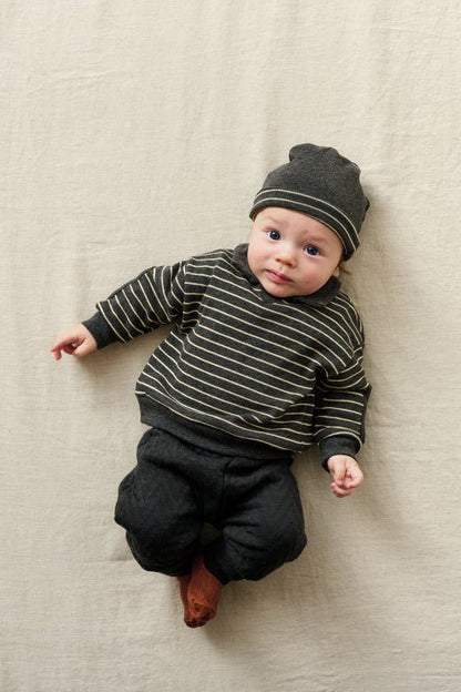 cozmo sweater - striped grey 'saint' - My Little Cozmo - Sweater