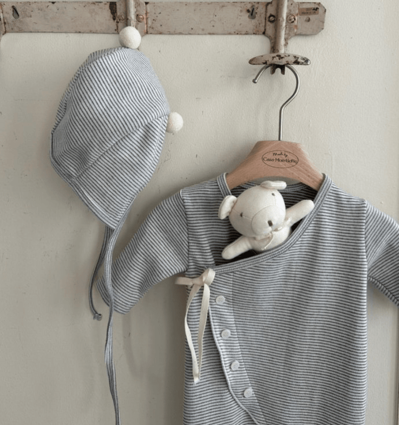 Cozy Body Suit Bonnet Set - Rama Baby - Matching Set