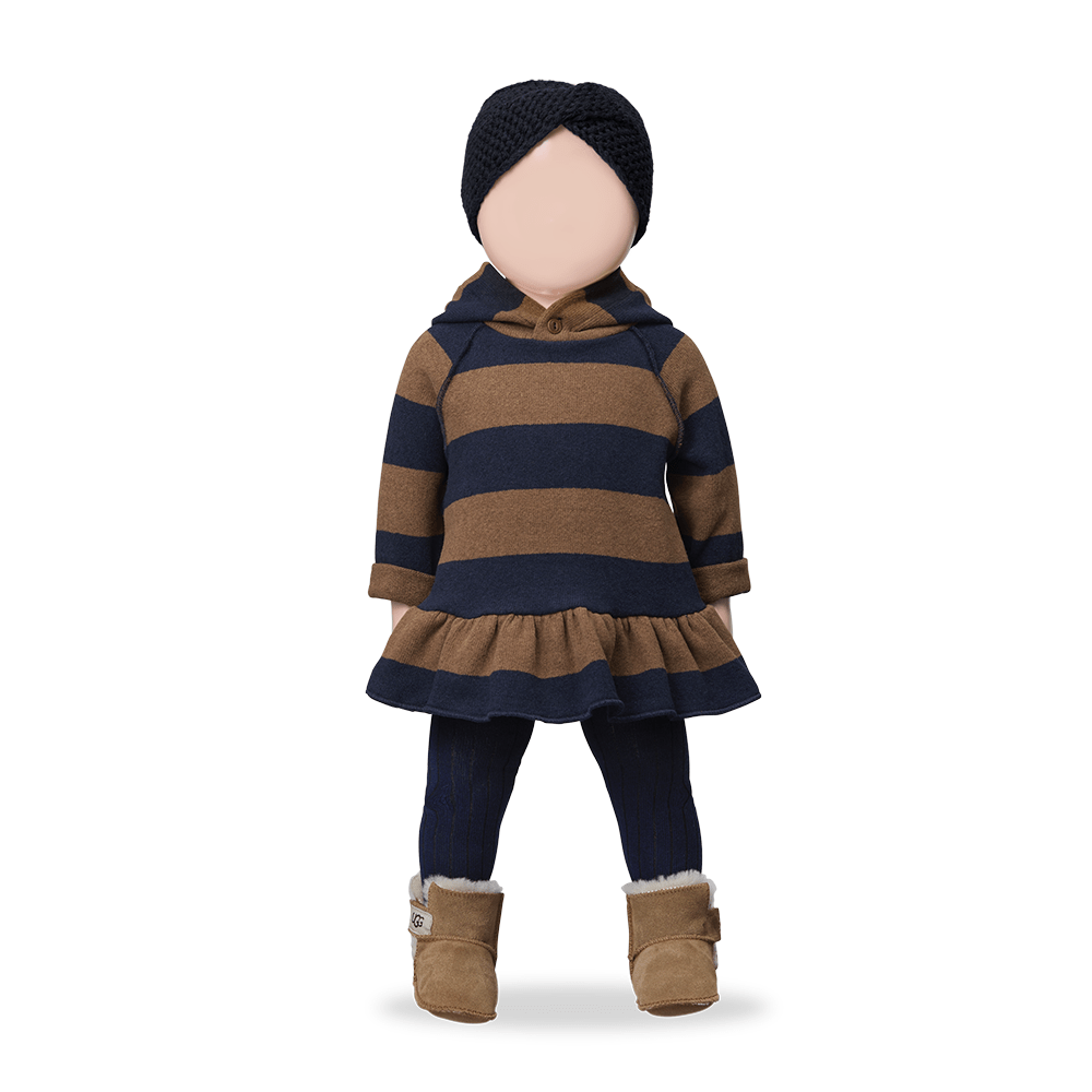 dark blue baby ribbed tights - 'sally' by +1 in the family - +1 in the family - Tights