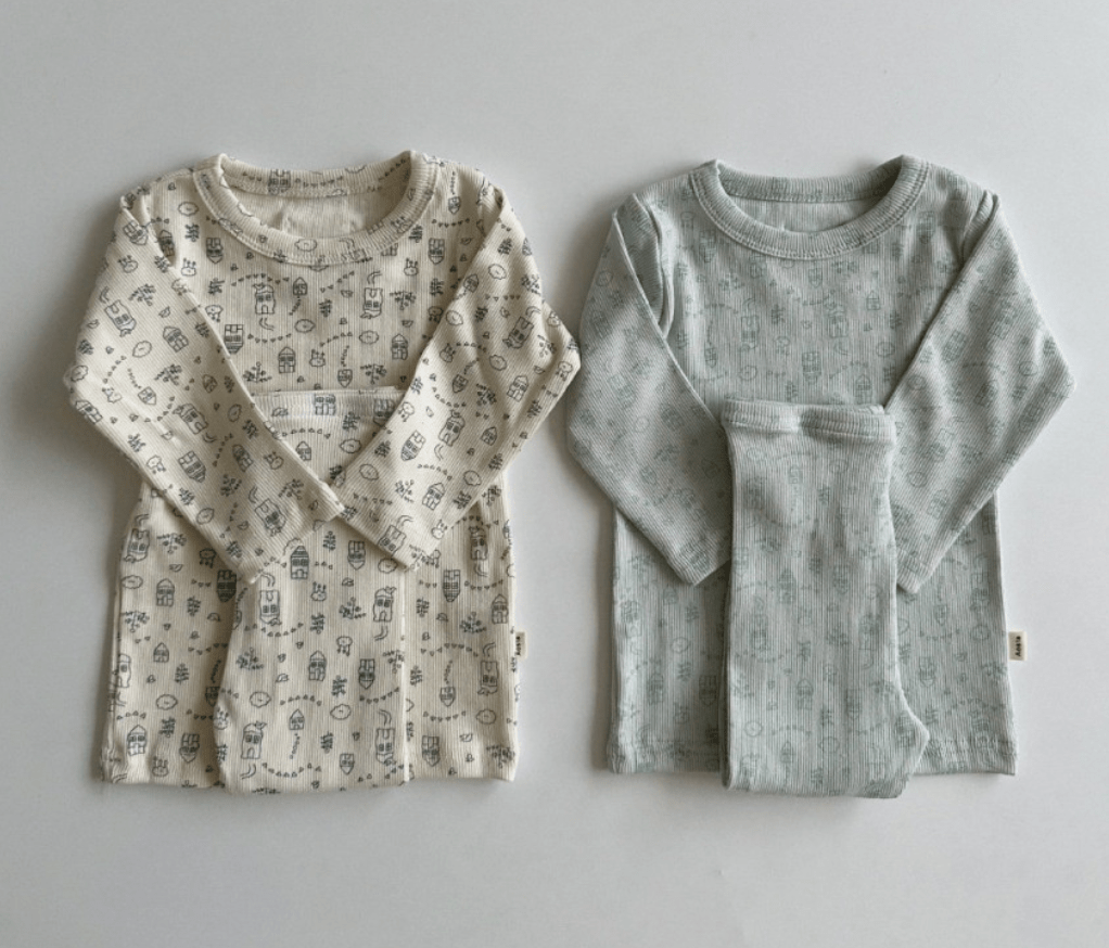 long sleeve and pant set - house easywear - Aosta - Matching Set