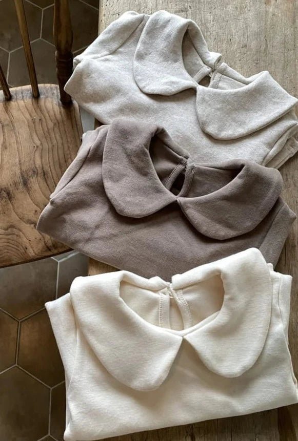 long sleeve - circle collar tee - Aosta - 