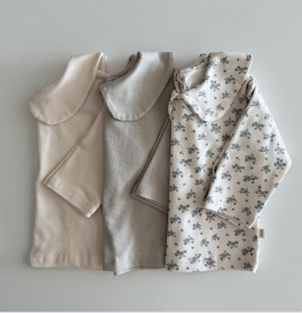 long sleeve - circle collar tee - Aosta - 