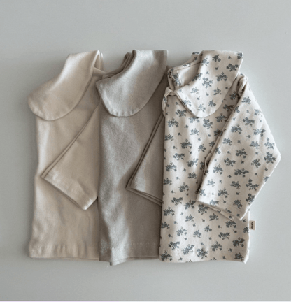 long sleeve - circle collar tee - Aosta - 