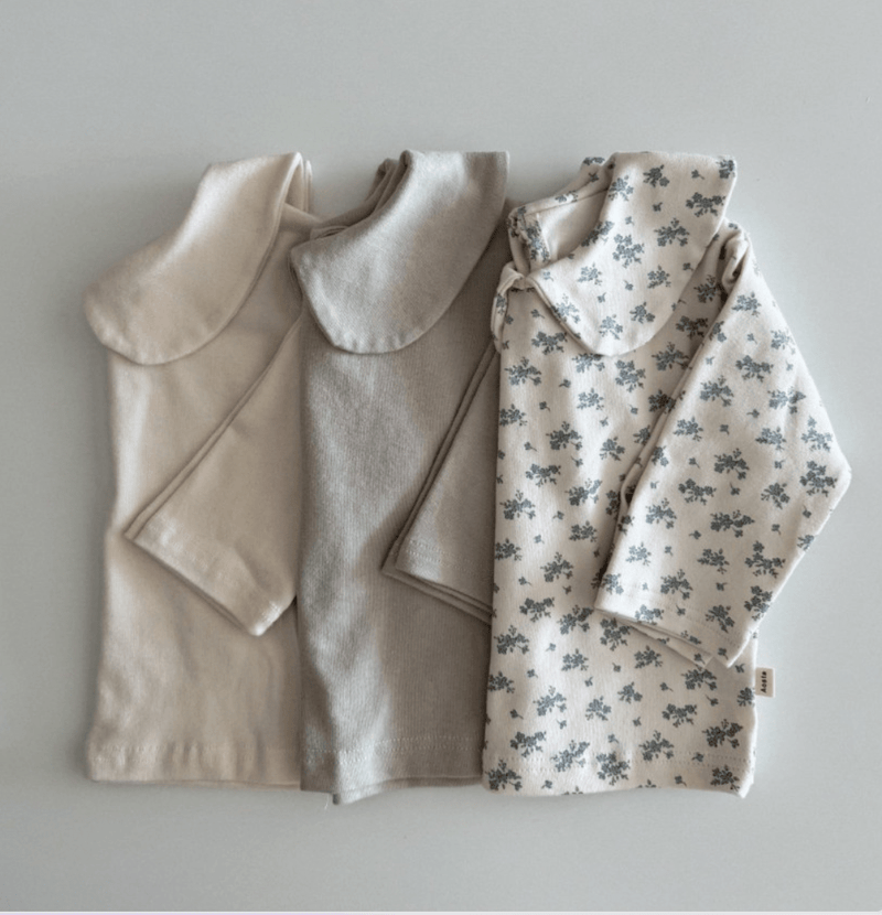 long sleeve - circle collar tee - Aosta - 