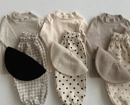 long sleeve - circle collar tee - Aosta - 