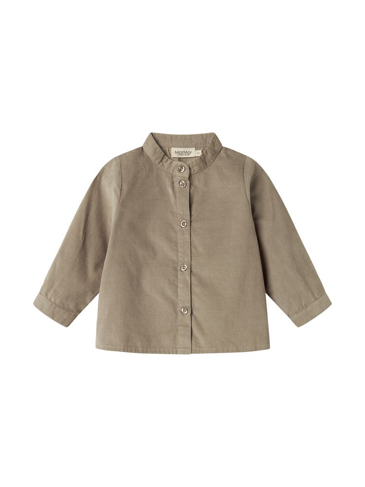 longsleeve button down - mud 'tomi b' - marmar copenhagen - MarMar Copenhagen - 