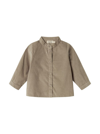 longsleeve button down - mud 'tomi b' - marmar copenhagen - MarMar Copenhagen - 