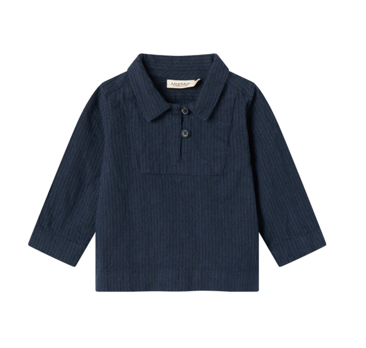 marmar copenhagen baby boy shirt - chambray longsleeve 'tovas' - MarMar Copenhagen - Long - Sleeve