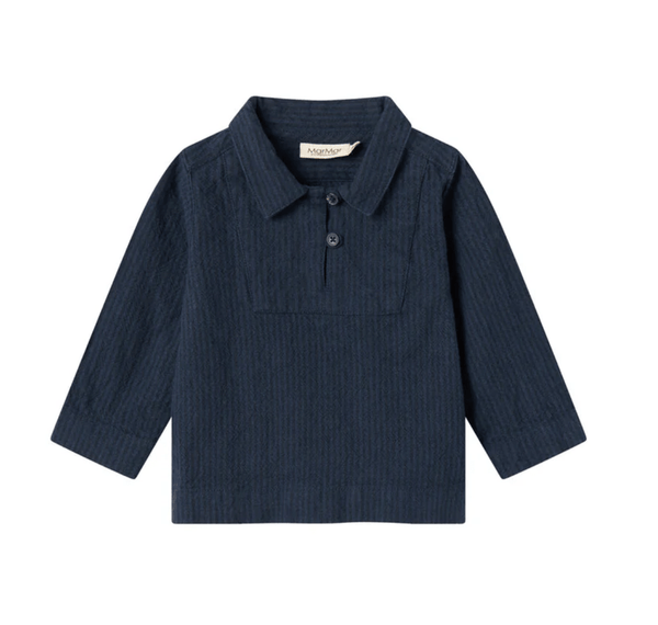 marmar copenhagen baby boy shirt - chambray longsleeve 'tovas' - MarMar Copenhagen - Long - Sleeve
