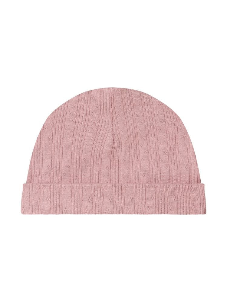 marmar copenhagen beanie - rose pointelle 'aiko' - MarMar Copenhagen - Beanie