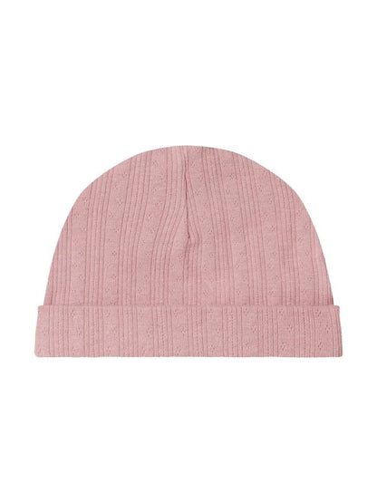 marmar copenhagen beanie - rose pointelle 'aiko' - MarMar Copenhagen - Beanie