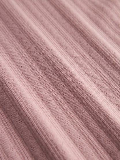 marmar copenhagen blanket - rose pointelle 'alida' - MarMar Copenhagen - Blanket