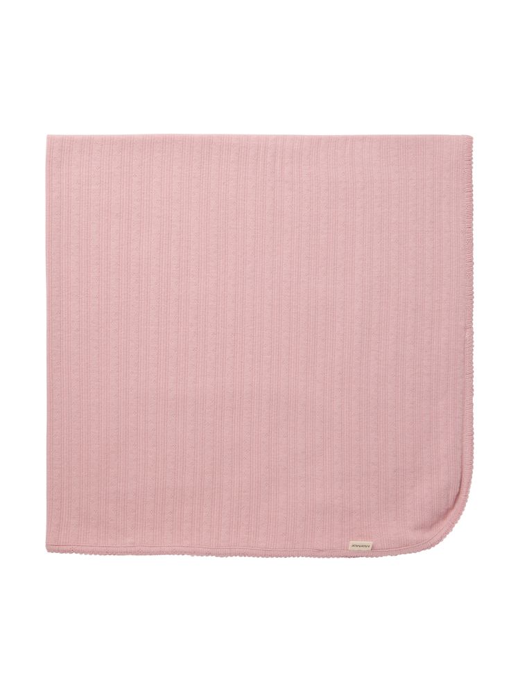 marmar copenhagen blanket - rose pointelle 'alida' - MarMar Copenhagen - Blanket