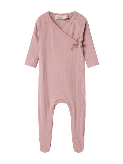 marmar copenhagen jumpsuit - soft berry longsleeve kimono wrap 'rubetta' - MarMar Copenhagen - Jumpsuit