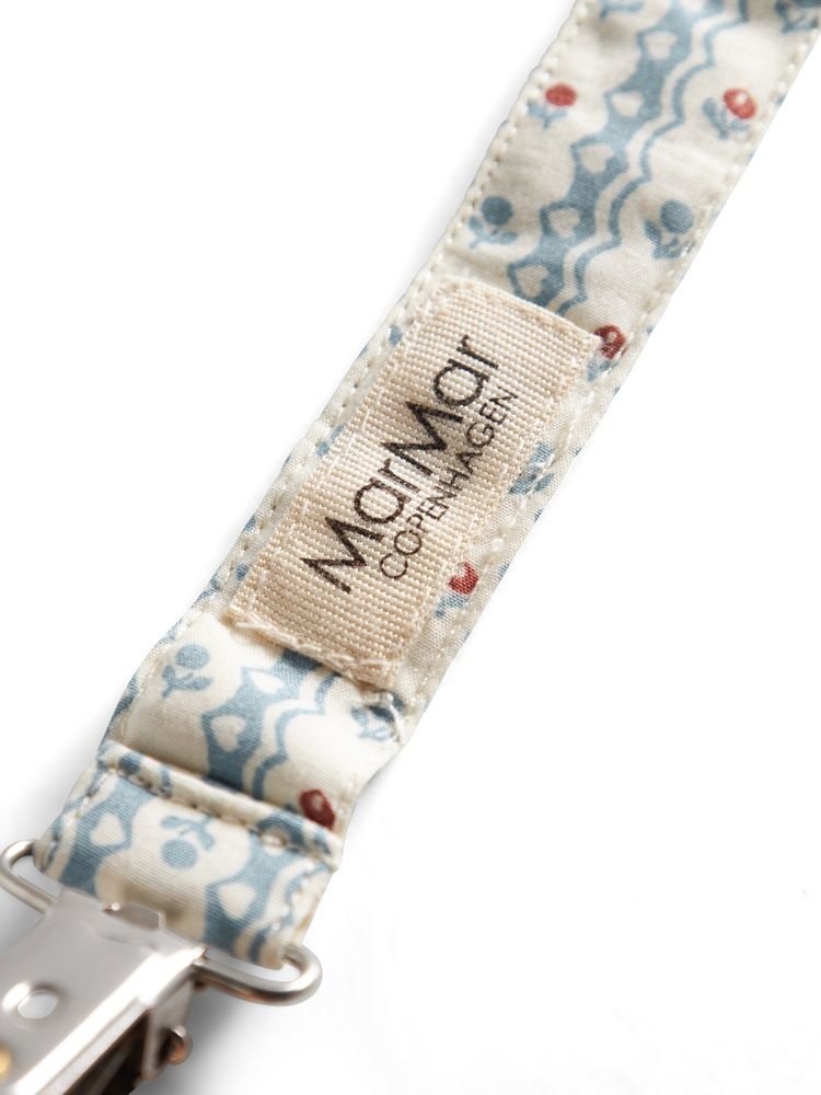 marmar copenhagen pacifier clip - striped floral 'alo' - MarMar Copenhagen - Pacifier Clip