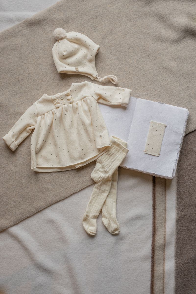 off white baby tights - 'ayara' by +1 in the family - +1 in the family - Tights