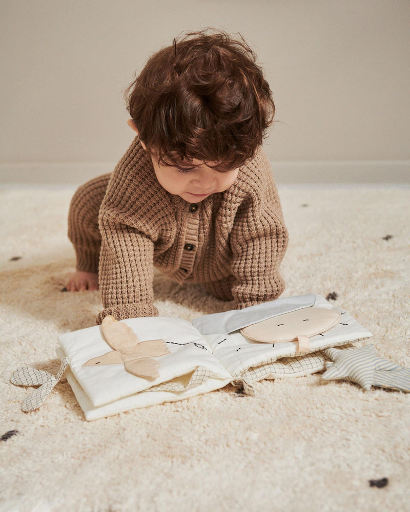 plush interactive fabric book - activity book - MarMar Copenhagen - Toy