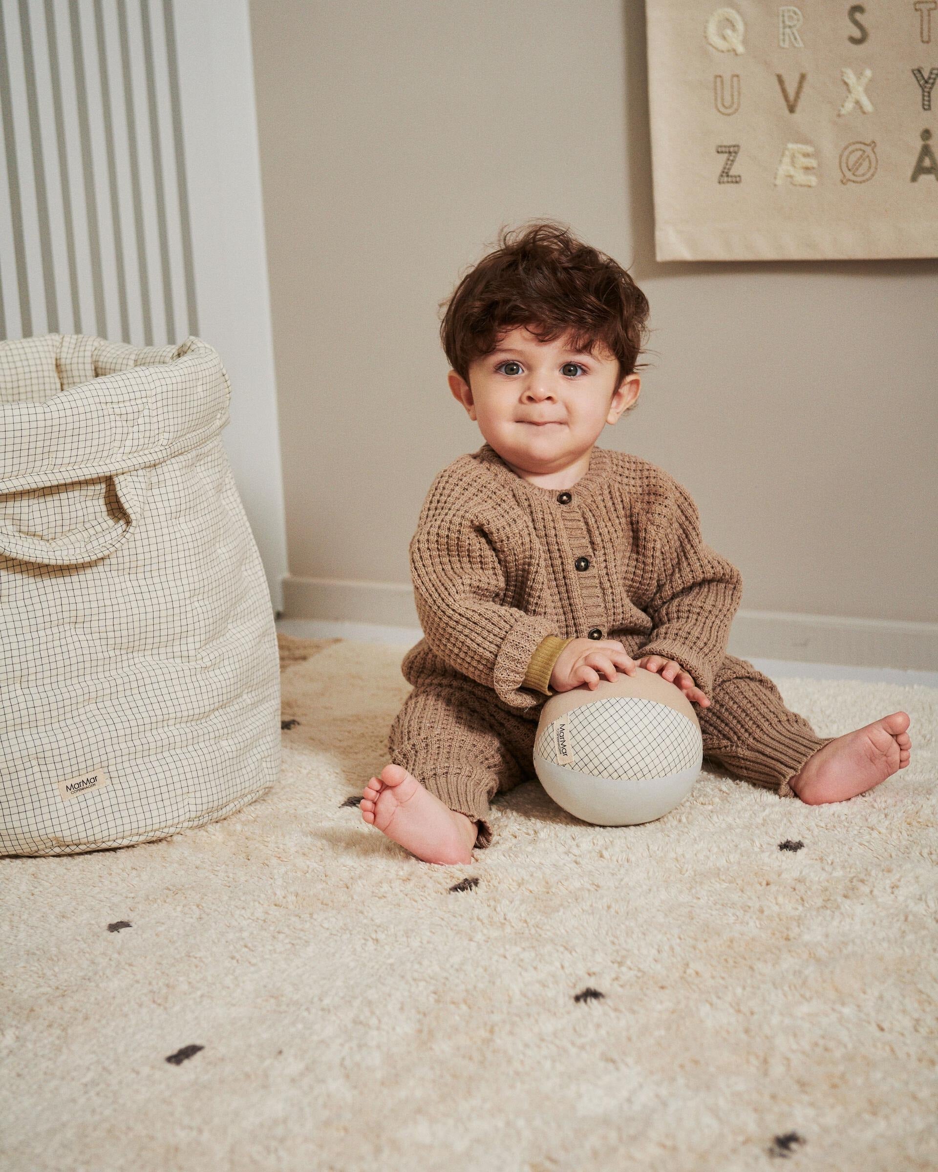 plush rattle & activity ball - MarMar Copenhagen - Toy