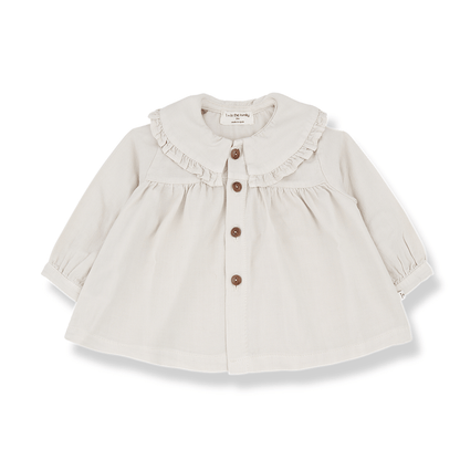 rice collared blouse - 'jade' by +1 in the family - +1 in the family - Top