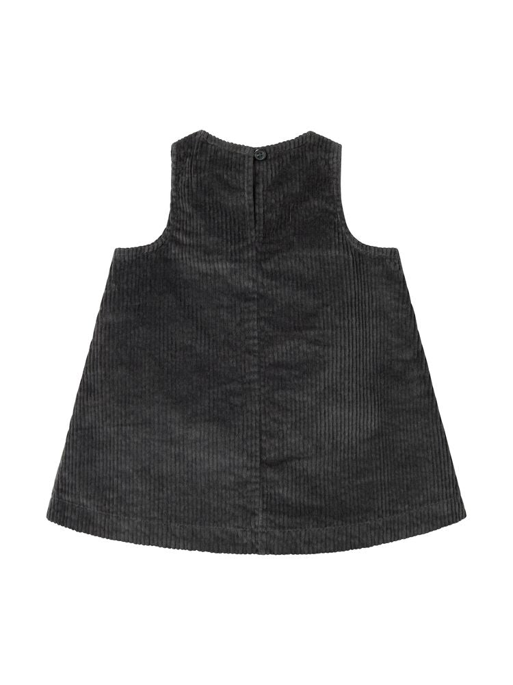 short sleeve corduroy dress - night 'doka b' - marmar copenhagen - MarMar Copenhagen - 