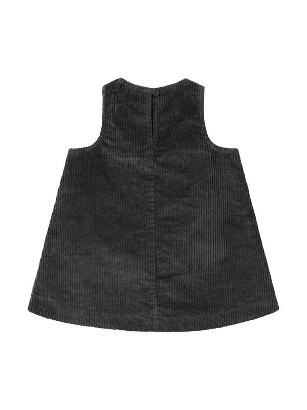 short sleeve corduroy dress - night 'doka b' - marmar copenhagen - MarMar Copenhagen - 
